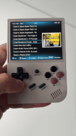 Retro Konsola w akcji